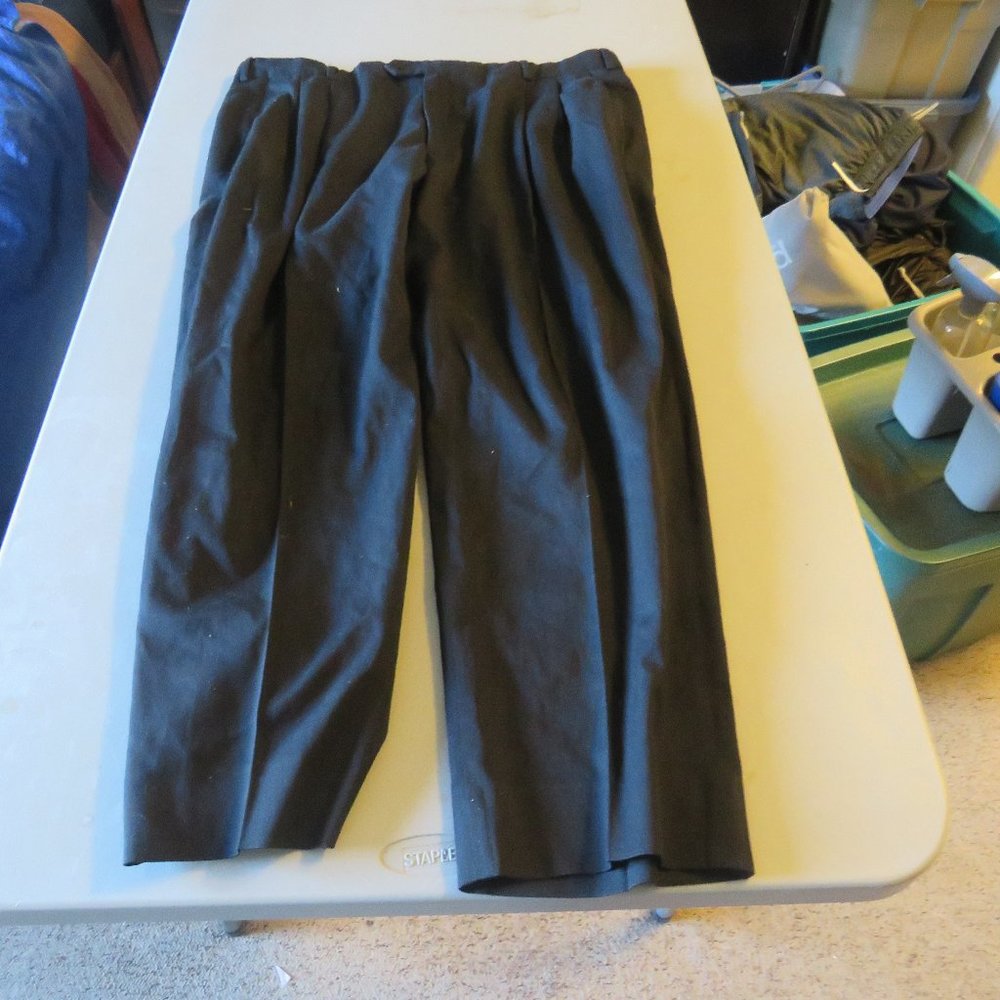 Black Protocol Dress Pants Size 42